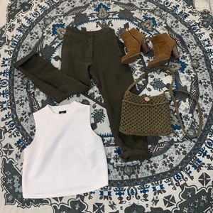 Pas De Calais Classic Linen Straight Pant